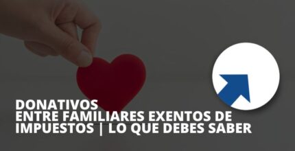 como registrar una donacion de inmueble entre familiares