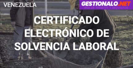 como solicitar el certificado de solvencia laboral al cierre de una empresa