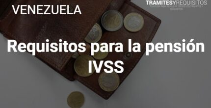 que tramites se requieren para cobrar la pension de sobreviviente en venezuela
