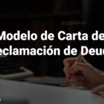 Carta De Reclamacion De Deuda