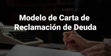 carta de reclamacion de deuda