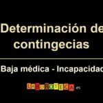 Determinacion De Contingencias