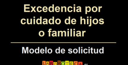 excedencia por cuidado de familiares