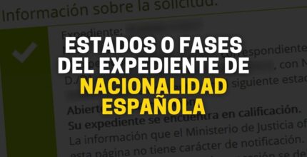 expediente de nacionalidad