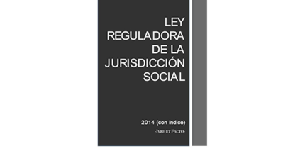 ley reguladora jurisdiccion social