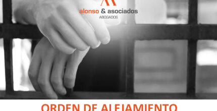 orden de alejamiento 1