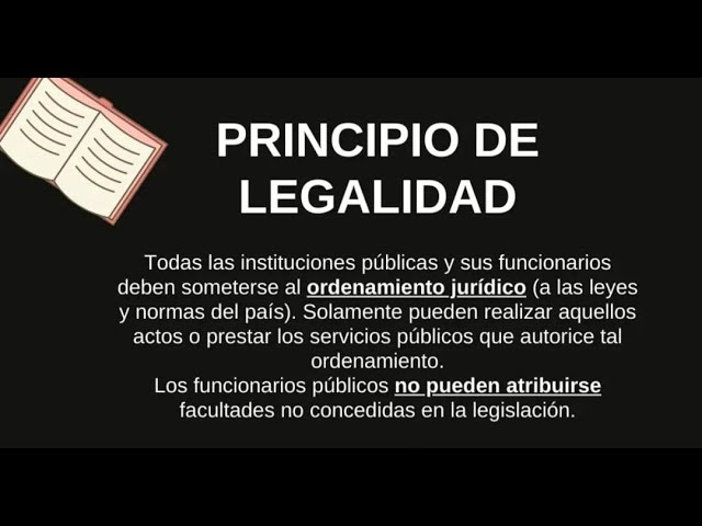 principio de legalidad 1