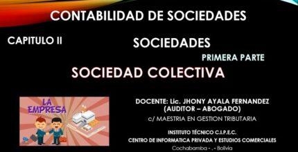 sociedad colectiva definicion concepto aplicacion