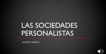 sociedad personalista