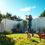 Cómo instalar cerca de PVC en 5 pasos sencillos