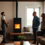 Quien instala una estufa de pellets en tu hogar